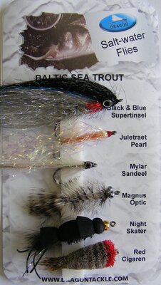 Grando Flies Baltic Sea Trout Selection